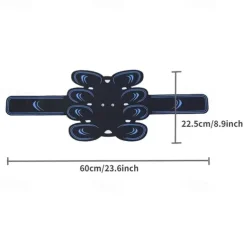 2023 New Upgrade Electric Abdominal Muscle Stimulator Slimming Massage Unisex Trainer Ems Exercise Body Training Fitness Equipment