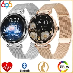 696 NX7PRO Smart Watch 1.19 inch Smartwatch Fitness Running Watch Bluetooth ECG+PPG Pedometer Call Reminder Compatible with Android iOS Women Hands-Free Calls Message Reminder IP 67 40mm Watch Case