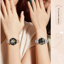 696 NX7PRO Smart Watch 1.19 inch Smartwatch Fitness Running Watch Bluetooth ECG+PPG Pedometer Call Reminder Compatible with Android iOS Women Hands-Free Calls Message Reminder IP 67 40mm Watch Case