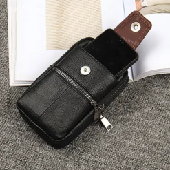 1 Pack Belt Pouch / Belt Bag Clip On Phone Case Portable Zipper Large Capacity Phone Case Dry Bag Mobile Rain Cover for For iPhone 14 Pro Max 13 12 Mini 11 Samsung Galaxy S22 Ultra Plus S21 A73 A53
