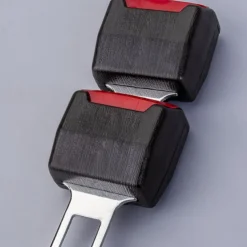 2 Pack Car Seat Belt Clip Extension Plug Seat Belt Extenders for Cars Universal Black Car Safety Seat Lock Buckle Seatbelt Clip Extender Automotive Converter Accessories