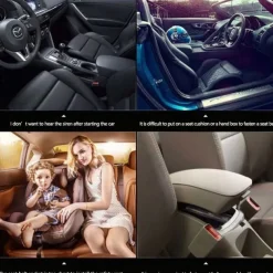 2 Pack Car Seat Belt Clip Extension Plug Seat Belt Extenders for Cars Universal Black Car Safety Seat Lock Buckle Seatbelt Clip Extender Automotive Converter Accessories