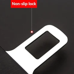 2 Pack Car Seat Belt Clip Extension Plug Seat Belt Extenders for Cars Universal Black Car Safety Seat Lock Buckle Seatbelt Clip Extender Automotive Converter Accessories