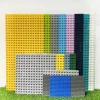 4 Pack Classic Baseplates Building Plates for Building Bricks Compatible with All Major Brands and Activity Table-Baseplate 10 x 10 Age 3 and up Multicolored