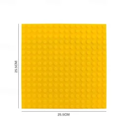 4 Pack Classic Baseplates Building Plates for Building Bricks Compatible with All Major Brands and Activity Table-Baseplate 10 x 10 Age 3 and up Multicolored