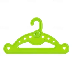 20 Pack Doll Full-Outfit Clothes Hangers for 18 Doll Clothes- Unique Design Holds Your Top & Bottom at Once Including Dresses Pants Shirts Skirts & Accessories