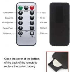 4 Pack Firework Lights Christmas Lights Decorations Starburst LED Copper Wire String Lights 8 Modes Battery Operated Fairy Lights with Remote Wedding Christmas Decorative Hanging Lights for Party Patio Garden Decoration120/200Led