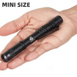 2 Pack LED Tactical Flashlight Torch Camping Lights Waterproof Multi-function for Camping Biking Hiking Outdoor Home Emergency 3.7V