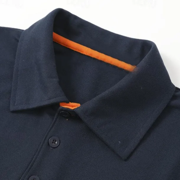 3 Pack Men's Golf T-Shirt Polo Shirt Casual Sports Lapel Short Sleeve Fashion Basic Color 3-Piece Summer Regular Fit Gray Black Navy Blue Blue Wine White Polo Shirt