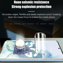 3 Pack Screen Protector For Samsung Galaxy S25 Ultra S25 Ultra Plus S23 S22 S21 S20 Plus Ultra A35 5G A54 A34 A14 TPU Hydrogel 9H Hardness Self-healing Anti Bubbles Anti-Fingerprint Explosion Proof