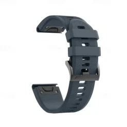 [4 Pack] Silicone Watch Bands for Garmin Fenix 6 – Quick Release Replacement Sport Strap with Secure Clasp, Soft & Durable Wristband