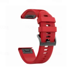 [4 Pack] Silicone Watch Bands for Garmin Fenix 6 – Quick Release Replacement Sport Strap with Secure Clasp, Soft & Durable Wristband