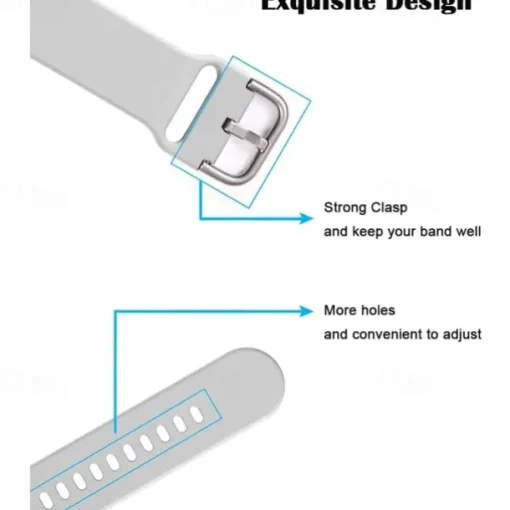 3 Pack Watch Band for Garmin Forerunner 645/245/158/55 Music Venu Sq 2(Music) / Sq(Music) / 2 Plus, Venu Vívoactive 3 (Music), Vívomove 3 / HR / Sport / Style / Luxe Approach S42 / S40 / S12 Soft