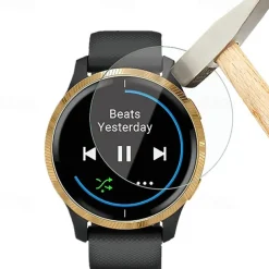 3 Pack Watch Screen Protector Compatible with Garmin Vivosmart 4 Venu Garmin Active Garmin Vivoactive 4 Vivoactive 4S Privacy Screen Protectors High Definition Shock Proof TPU Watch Accessories