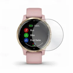 3 Pack Watch Screen Protector Compatible with Garmin Vivosmart 4 Venu Garmin Active Garmin Vivoactive 4 Vivoactive 4S Privacy Screen Protectors High Definition Shock Proof TPU Watch Accessories