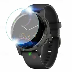 3 Pack Watch Screen Protector Compatible with Garmin Vivosmart 4 Venu Garmin Active Garmin Vivoactive 4 Vivoactive 4S Privacy Screen Protectors High Definition Shock Proof TPU Watch Accessories