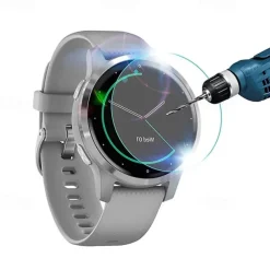 3 Pack Watch Screen Protector Compatible with Garmin Vivosmart 4 Venu Garmin Active Garmin Vivoactive 4 Vivoactive 4S Privacy Screen Protectors High Definition Shock Proof TPU Watch Accessories