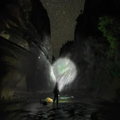 2 Packs Mini LED Flashlight USB Rechargable 3 Lighting Mode Waterproof Torch Telescopic Zoom Stylish Portable Suit for Night Lighting