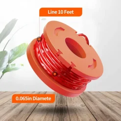 15 Packs Trimmer Spool Line For Worx Replacement Trimmer Spool Line For Worx Trimmer Line Refills 0.065 Inches For Worx Suitable For Worx String Trimmers (12 Packs Grass Trimmer Line 3 Trimmer Cap