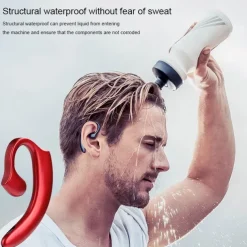 2023 Painless Ear-hook Bluetooth 5.0 EDR Business Headphoneergonomic design Non-earplugs Wireless sport Earphone with Mic