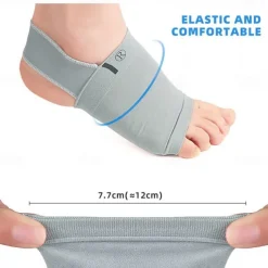 1 Pair Arch Support Sleeves, Plantar Fasciitis and Heel Spur Relief Socks, Orthopedic Foot Care Inserts for Flat Feet and Pain Relief