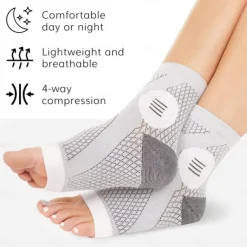 1 Pair Neuropathy Socks for Women and Men - Toeless Compression Socks Foot Neuropathy Socks, Peripheral Neuropathy Socks, Diabetic Neuropathy Socks, Arthritis Sock