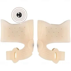 1 Pair Toes Separator Bunion Bone Ectropion Adjuster Hallux Valgus Bunion Corrector Pad Toe Straightener Outer Appliance Foot Care Tool