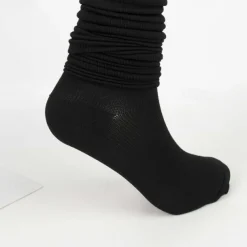 5 Pairs Men's Compression Socks Hiking Socks Sports Socks Breathable Soft Stretchy Comfortable Outdoor Patchwork Polyester Black White Khaki for Hunting Cycling / Bike Camping / Hiking / Caving