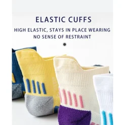 2 Pairs Men's Running Socks Low Cut Socks White Color Casual Daily Basic Medium Four Seasons Stylish Traditional Classic