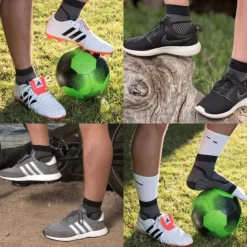 2/4 pairs Neuropathy Socks Compression Socks Ankle Compression Sleeve for Sports: Relieves Plantar Fasciitis, Achilles Tendonitis, Joint Pain, Reduces Swelling, Provides Heel Support