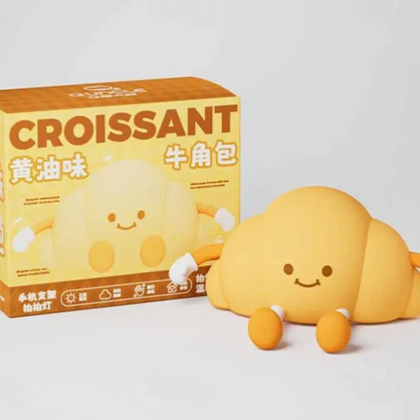 1 Pc LED Night Light Afternoon Tea SeriesHamburger Silicone Nursery Nightlight Cute Burger Dimmable