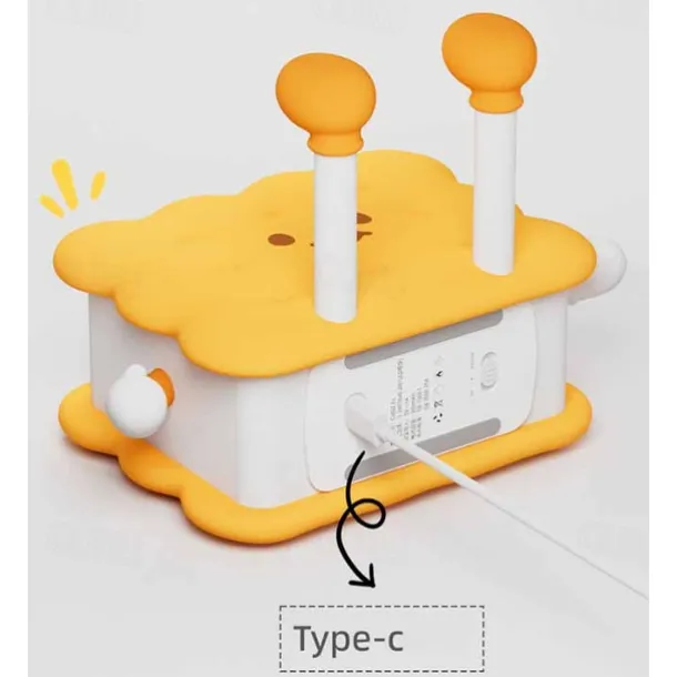 1 Pc LED Night Light Afternoon Tea SeriesHamburger Silicone Nursery Nightlight Cute Burger Dimmable