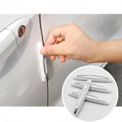 4 Pcs / Pack Car Door Guard Anti-collision Strip Universal Car Door Protector