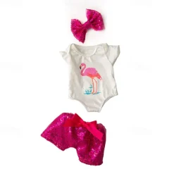 3 pcs American Doll Clothes Gift for 18 inch Doll Clothes and Accessories Including Coat and Dress(WITHOUT DOLL)