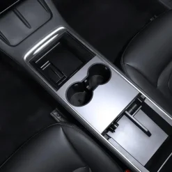 6 PCS For Tesla Model 3 Model Y Storage Box Center Armrest Hidden Box Cup Holder Interior Organizer Car Accessories