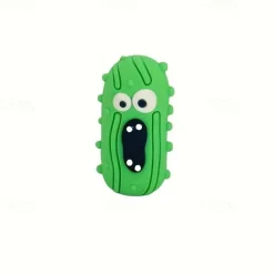 10 PCS Fun Screaming Pickles - Perfect Home Decor & Gift for Foodies and Pickle Enthusiasts, PVC, No Batteries Required
