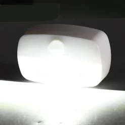 2/6 pcs LED Motion Sensor Light Battery Operated Wireless Wall Lamp Night Light No Glare Corridor Closet LED Cabinet Door Light