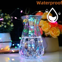 30 PCS 12PCS 6PCS Fairy Lights Battery Operated (Included) 600LED 240LED 120LED Mini String Lights Waterproof Copper Wire Firefly Starry Lights for Halloween Party Christmas Festivals Decorations