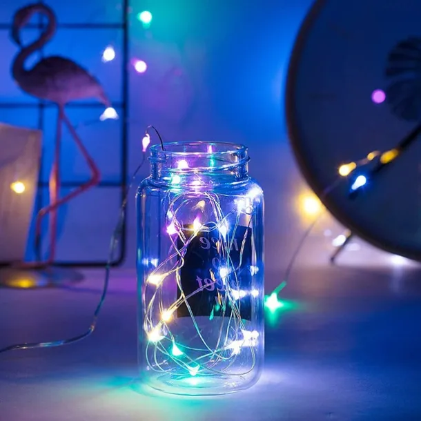 30 PCS 12PCS 6PCS Fairy Lights Battery Operated (Included) 600LED 240LED 120LED Mini String Lights Waterproof Copper Wire Firefly Starry Lights for Halloween Party Christmas Festivals Decorations