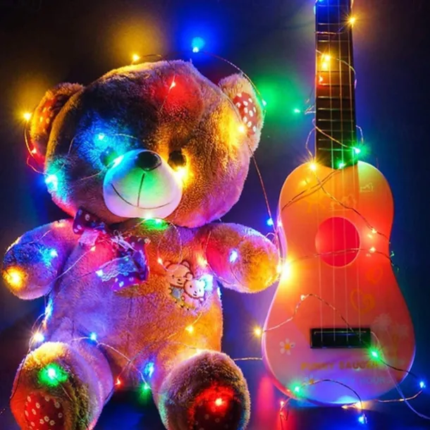 30 PCS 12PCS 6PCS Fairy Lights Battery Operated (Included) 600LED 240LED 120LED Mini String Lights Waterproof Copper Wire Firefly Starry Lights for Halloween Party Christmas Festivals Decorations