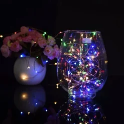 30 PCS 12PCS 6PCS Fairy Lights Battery Operated (Included) 600LED 240LED 120LED Mini String Lights Waterproof Copper Wire Firefly Starry Lights for Halloween Party Christmas Festivals Decorations