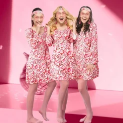 4 Pcs 70s 80s Hippie Costumes Accessories for Women 70's Disco Outfit for Halloween Party Cosplay