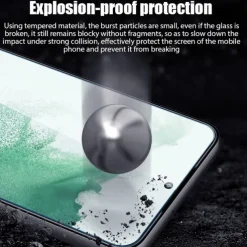 3 pcs Screen Protector For Samsung Galaxy S25 Ultra Plus A73 A53 A33 A23 A13 A72 A52 A42 A32 A22 A12 A02 A71 A51 A41 A31 A21 A11 A01 A21s Tempered Glass 9H Hardness Anti Bubbles Anti-Fingerprint High
