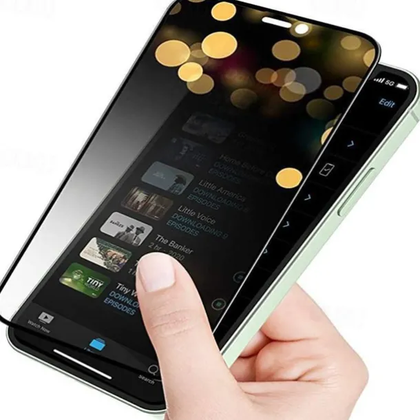 3 pcs Screen Protector For Apple iPhone 16 iPhone 15 Pro Max Plus iPhone 14 13 12 11 Pro Max Mini X XR XS Max 8 7 Plus Tempered Glass Privacy Anti-Spy 9H Hardness Anti-Fingerprint Explosion Proof 3D