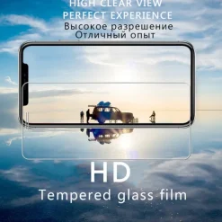 3 pcs Screen Protector For Apple iPhone 16 iPhone 15 Pro Max Plus iPhone 14 13 12 11 Pro Max Mini SE X XR XS Max 8 7 Plus Tempered Glass 9H Hardness Anti Bubbles Anti-Fingerprint High Definition