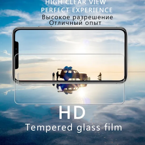 3 pcs Screen Protector For Apple iPhone 16 iPhone 15 Pro Max Plus iPhone 14 13 12 11 Pro Max Mini SE X XR XS Max 8 7 Plus Tempered Glass 9H Hardness Anti Bubbles Anti-Fingerprint High Definition