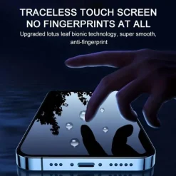 2 pcs Screen Protector For Apple iPhone 16 iPhone 15 Pro Max Plus iPhone 14 13 12 11 Pro Max Mini X XR XS Max 8 7 Plus Tempered Glass Privacy Anti-Spy 9H Hardness Anti Bubbles Anti-Fingerprint 3D