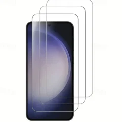 4 pcs Screen Protector For Samsung Galaxy S25 Ultra S25 Ultra Plus S24 Ultra Plus S23 S22 S21 S20 Plus Ultra A35 5G Tempered Glass 9H Hardness Anti Bubbles Anti-Fingerprint High Definition Ultra Thin