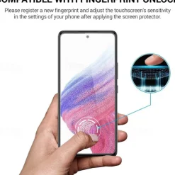 4 pcs Screen Protector For Samsung Galaxy S25 Ultra S25 Ultra Plus S24 Ultra Plus S23 S22 S21 S20 Plus Ultra A35 5G Tempered Glass 9H Hardness Anti Bubbles Anti-Fingerprint High Definition Ultra Thin