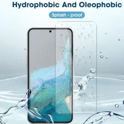 4 pcs Screen Protector For Samsung Galaxy S25 Ultra S25 Ultra Plus S24 Ultra Plus S23 S22 S21 S20 Plus Ultra A35 5G Tempered Glass 9H Hardness Anti Bubbles Anti-Fingerprint High Definition Ultra Thin